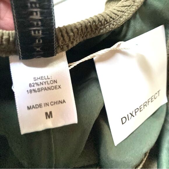 MALIBU RETRO 80s 90s Inspired Ribbed High Cut Low Back 1 Piece DIXPERFECT Medium - Picture 10 of 12